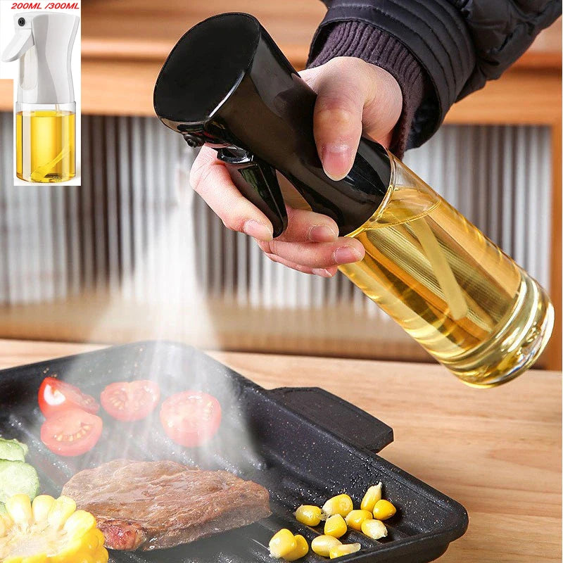 200ml/300ml Oil Spray Bottle – Versatile Dispenser for Cooking, BBQ, and Camping